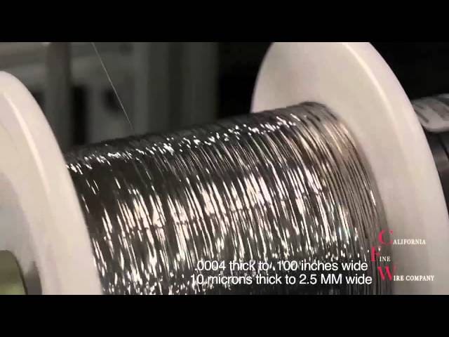 Flat Ribbon Wire Video